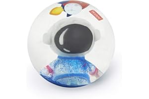 Legami - Boule rebondissante Lumineuse, Boule Lumineuse, s'illumine en rebondissant, Détails pailletés, Piles incluses Non remplaçables, Diamètre 8,3 cm