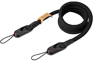 HOTUT Camera Strap,Climbing Rope Camera Strap with Quick Release Buckles,Adjustable Camera Neck Shoulder Crossbody Strap for Man Woman Photographers SLR DSLR Digital Mirrorless Camera
