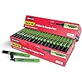 Show-me CP100 Medium-Tip Drywipe Whiteboard Pens for Schools and Classrooms– Black (100 Pack of Markers)