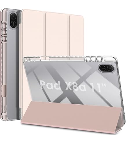 Dteck Smart Case For IPad Pro 13 Inch Case(M4) 2024, Shockproof Slim Stand Hard Back Shell Smart Folio Flip Protective Cover,Gold - View #4