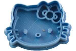 Cuticuter Niños Hello Kitty Cortador de Galletas, Plástico, Azul, 8x7x1.5 cm