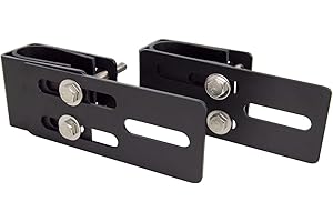 RIGIDON 2 Pcs led lichtleiste halterung, Einstellbar tragbar Auto Gepäckhalterung halter, Stoßstange Bull Bar Halter für Offroad SUV ATV, UTV, Traktor, LKW, Fahrzeuge