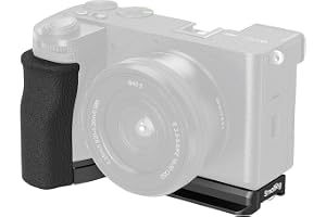 SMALLRIG A6700 HandGrip, Silikon L-Format Handtag för Sony Alpha 6700 Kamera, Inbyggd Snabbfästesplatta för Arca-Swiss, med e