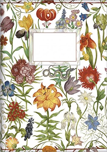 Preisvergleich Produktbild Kladde A5 Gartenblumen