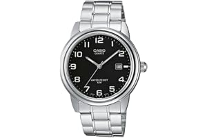 Casio Collection dam analog klocka MTP-1221A med rem i rostfritt stål