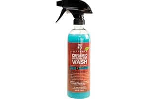 SILCA Bicycle SPA Ultimate Ceramic Waterless Wash - Botella pulverizadora de 16 oz - Formulación SiO2 - Aroma a piña Colada - Encapsulación - Lavado de Marco para Bicicleta