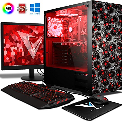 VIBOX Pyro GSR750-344 Gaming PC Ordenador de sobremesa con Cup n de Juego Win 10 22 HD Monitor 4 1GHz Ryzen 8-Core Nvidia GeForce GTX 1050 Tarjeta Grafica 16GB DDR4 RAM 120GB SSD 2TB HDD VIBOX Pyro GSR750-344 Gaming PC Ordenador de sobremesa con Cup n de Juego Win 10 22 HD Monitor 4 1GHz Ryzen 8-Core Nvidia GeForce GTX 1050 Tarjeta Grafica 16GB DDR4 RAM 120GB SSD 2TB HDD