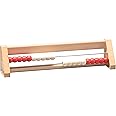 Wissner 80200.2 active learning Active Learning 20 Student´S Abacus, Re-Wood Red/White, Sloped Version,Medium