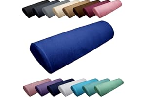 Vivezen - Drap Housse de Protection en éponge pour Coussin Demi-Rond 66 cm x 22 cm x 12 cm de Table de Massage - Plusieurs Coloris