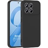 Microsonic Xiaomi Poco F8 Pro i&ccedil;in Kılıf Groovy Soft Siyah [Poco F8 Pro ile Uyumlu Kılıf - Siyah]