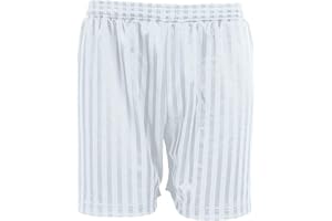 BOOM Prime Unisex School PE Shorts Kids Playing Games Shadow Stripe Boys Girls Sports Gym Football Cycling Summer Shorts