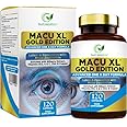 Macu XL Gold Edition - Eye Health Supplement with Lutein, Zeaxanthin and Meso-zeaxanthin, and Essential Vitamins & Minerals, 120 Capsules, 4 Month Supply - Supplement for Vision Health