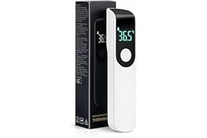 BOULTON UK Boulton Forehead Thermometer for Adults Kids – No-Touch Forehead Thermometer Infrared Digital LCD Display - Digital Baby Thermometers Body - Temperature Thermometers Room Surface and Body Mode