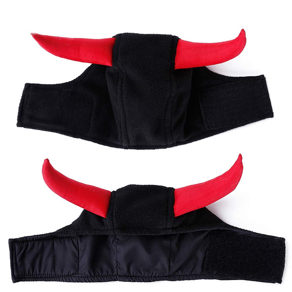 Halloween Animali domestici Costume Decorazioni per Cucciolo Gatto Cani Cappelli Ali di pipistrello (Cappello Leone… - immagine 5
