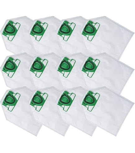 Sacchetti E Filtri Per Vorwerk Folletto VK 200 - Confezione Doppia: 12 Sacchetti, 12 Profumi, 2 Griglie - Foto 3