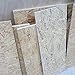 Produktbild 1m² Reste 9mm OSB/3 Grobspanplatte Zuschnitt Holz Platten Feuchtraum-geeignet nach DIN EN 300 Verlegeplatten Holzwerkstoff-Platten Spanplatten