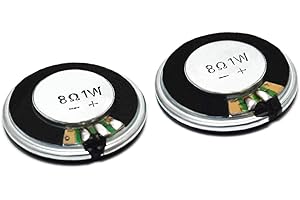 Gikfun 28MM 8Ohm 1W Full Range Audio Speaker Stereo Woofer Loudspeaker for Arduino (Pack of 2pcs) EK1822