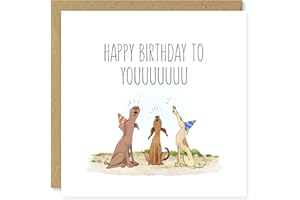 Beau Willows Funny Happy Birthday Dog Card For Women