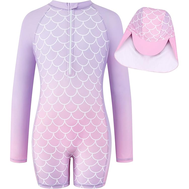 Badpak Blue lange mouw | Dé leukste UV pakjes Badpak Blue lange mouw | Dé leukste UV pakjes