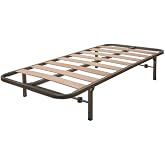 MUEBLIX.COM | Base Base for Trundle Bed with Legs | Adjustable Bed Base | 90 x 190 cm