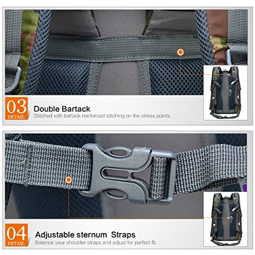 Mountaintop Trekkingrucksack 40L - 8