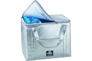 BECOOL BE Cool Borsa Frigo Termica Argento cm. 49 X 35 X 35