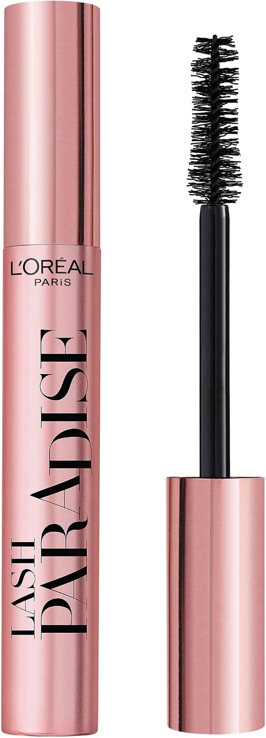 L'Oreal Paris Make-up Designer Máscara De Pestañas Volumen Y Longitud Paradise, Extra Black, 6.40 ml (Paquete de 1)