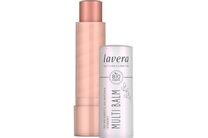 ‎LAVERA lavera Multi Balm -Sundown Gold 03 - intensive Farbe - frischer Glow - müheloses Verblenden - für Augen, Lippen & Wangen - vegan - Naturkosmetik - 4,9 g