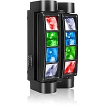 Testa Mobile LED 180W RGBW - Luce Discoteca Per Feste, DJ, Bar Con Effetti Dinamici