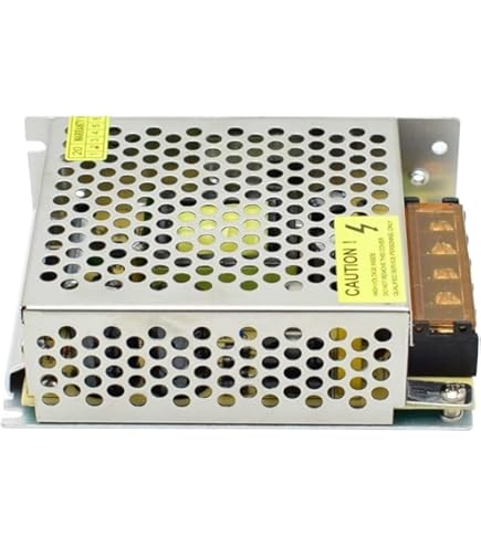 Alimentatore 12V 5A 60W Per Strisce LED - Trasformatore Stabilizzato 220V | Grigio, Compatto - Foto 11