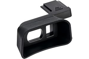 PROFEZZION Große Silikon Augenmuschel Okular für Fujifilm X-E4 (Ausgestattet und Gesichert mit Kamera-Blitzschuh)