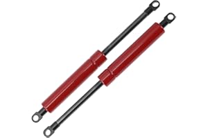 X AUTOHAUX 250mm/9.84" Gas Struts 800N Gas Springs Red Carbon Steel 2 Pcs RV Car Toolbox Lid Storage Box Cover Cabinet Door Cover