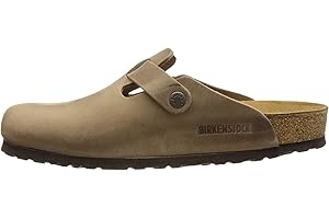 Birkenstock Classic Boston skórzane chodaki uniseks