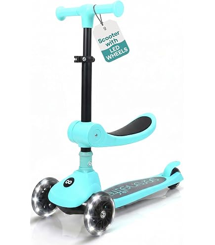 SCOOT 4313 Bedazzles – Selbstklebende Edelsteine Für Roller-Vorbau, Blau – Personalisiere Deinen Micro-Scooter & Mehr – 4 Blätter