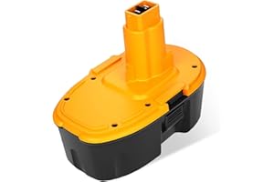 KOCTOTO 1Pack 6000mAh 18V Ni-MH DC9096 Replacement Battery for Dewalt Battery Compatible With Dewalt 18V Battery DE9098 DE9503 DE9039 DE9095 DE9096 DW9096 DW9095 DW9098 DC725