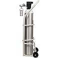 MYOXY Light Weight Portable Oxygen Cylinder for Home Patient with regulator and Trolley (1500 Litres).