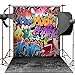 Produktbild Fotografie Hintergrund, 1.5 x 2.2 m Hip Hop Graffiti Style Hintergrund für Studio Requisiten Foto Hintergrund