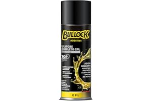 Bullock, Pulitore Completo GPL, Pulizia Totale, Additivo per Motori GPL con Iniettori o Carburatori, Formato da 120 ml