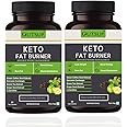 Outsup Keto Fat Burner 60 Capsules 1000MG, Weight Loss Supplement With Garcinia Cambogia, Green Coffee Beans Green Tea Extract Metabolism Booster, Fat Burner For Men & Women - (Pack of 2)