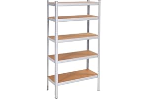 SPRINGOS Étagère de cave Étagère en métal 30 x 75 x 150 cm