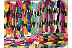 Anchor 100 Stranded Cotton Thread Skeins, Cross Stitch Cotton Thread Floss