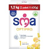 SMA Optipro1 0-6 Ay Bebek S&uuml;t&uuml;, 1.2 kg (2 x 600 g)