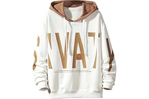 Moshtashio Felpa Uomo con Cappuccio Abbigliamento Felpe Stampa di Lettere Hoodie Sweatshirt Pullover Tops Autunno Inverno Moda