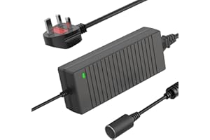 Shentian Power Supply Socket AC to DC Adapter 110V-240V to 12V 10A Car Power Charger Converter/Universal Power Adapter(120W)