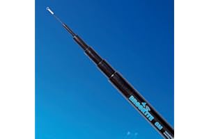 BROOKITE 6 M Telescopic Flag pole and Standard Ground Stake, For Festivals Camping Etc