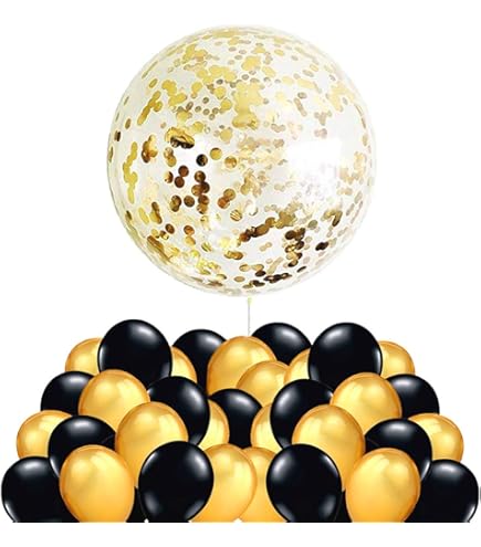 Kit Ballons De Confettis Pour L'arche Anniversaire Mariage 84 Pièces - MARIAGE/Décoration De Salle