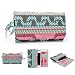 Produktbild Kroo Handy, der Wristlet Ledertasche mit Kreditkarte Halter passt für Xolo Q900s/Opus HD/Q1000 Opus mehrfarbig grün