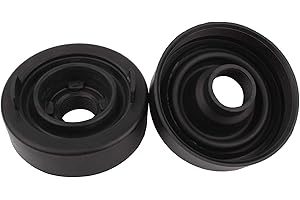 TOMALL Ersatz Scheinwerfer Staubschutz 75mm 2,95 Zoll Gummidichtung mit 20mm Loch (2 Stück)