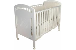 MUNDIBEBÉ Cuna para bebé, Modelo Osito. De Regalo el colchon de viscolastica mas Protector