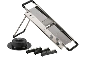 Bron Coucke Mandolins Mandolina del Chef, Acero Inoxidable, Neutro, 16-1/2-Inch